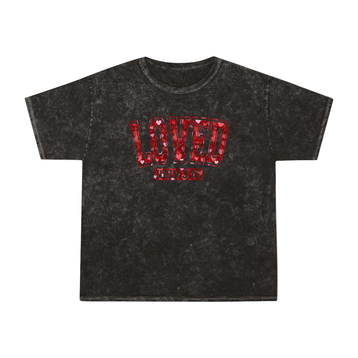 Loved Unisex Mineral Wash T-Shirt
