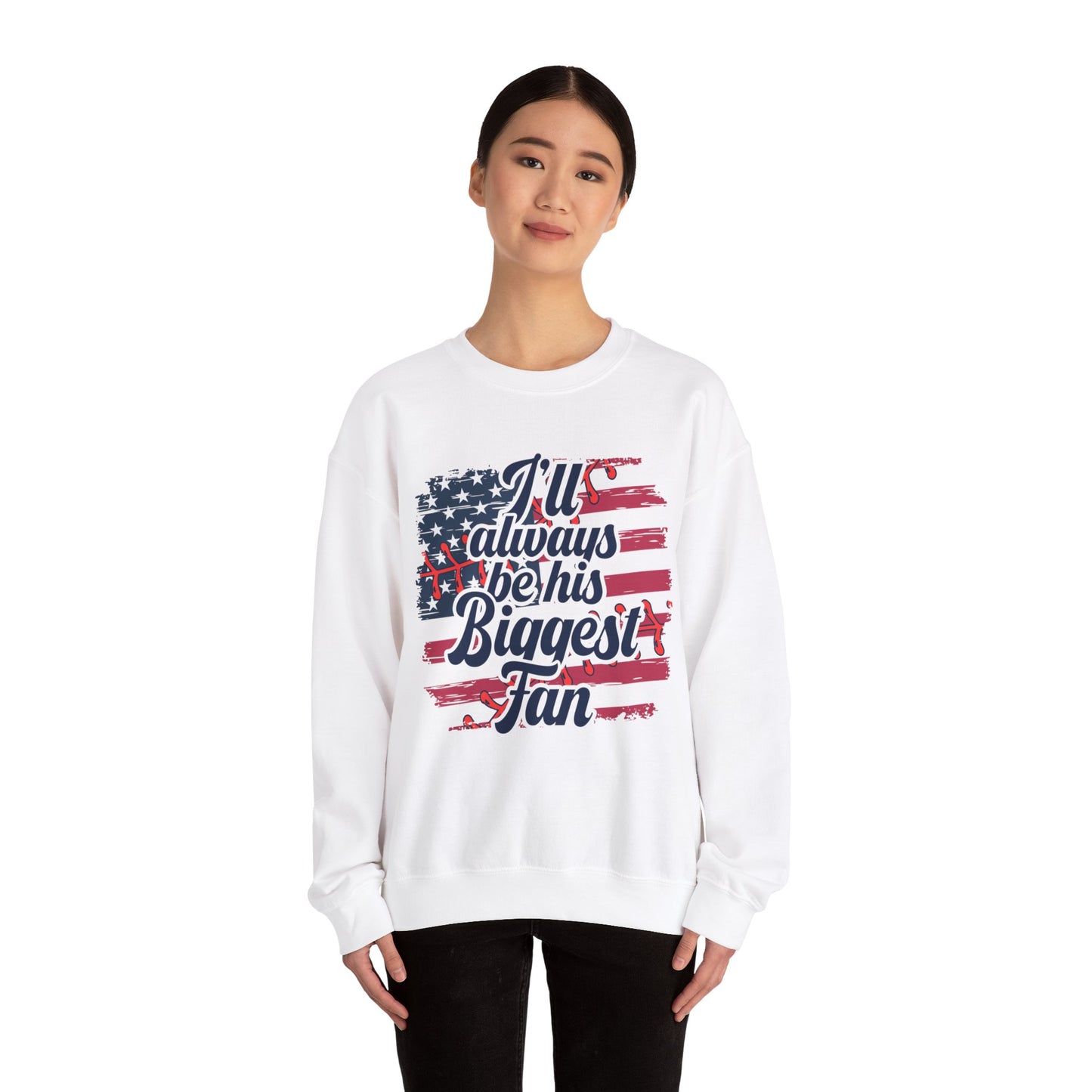 Biggest Fan Unisex Heavy Blend™ Crewneck Sweatshirt
