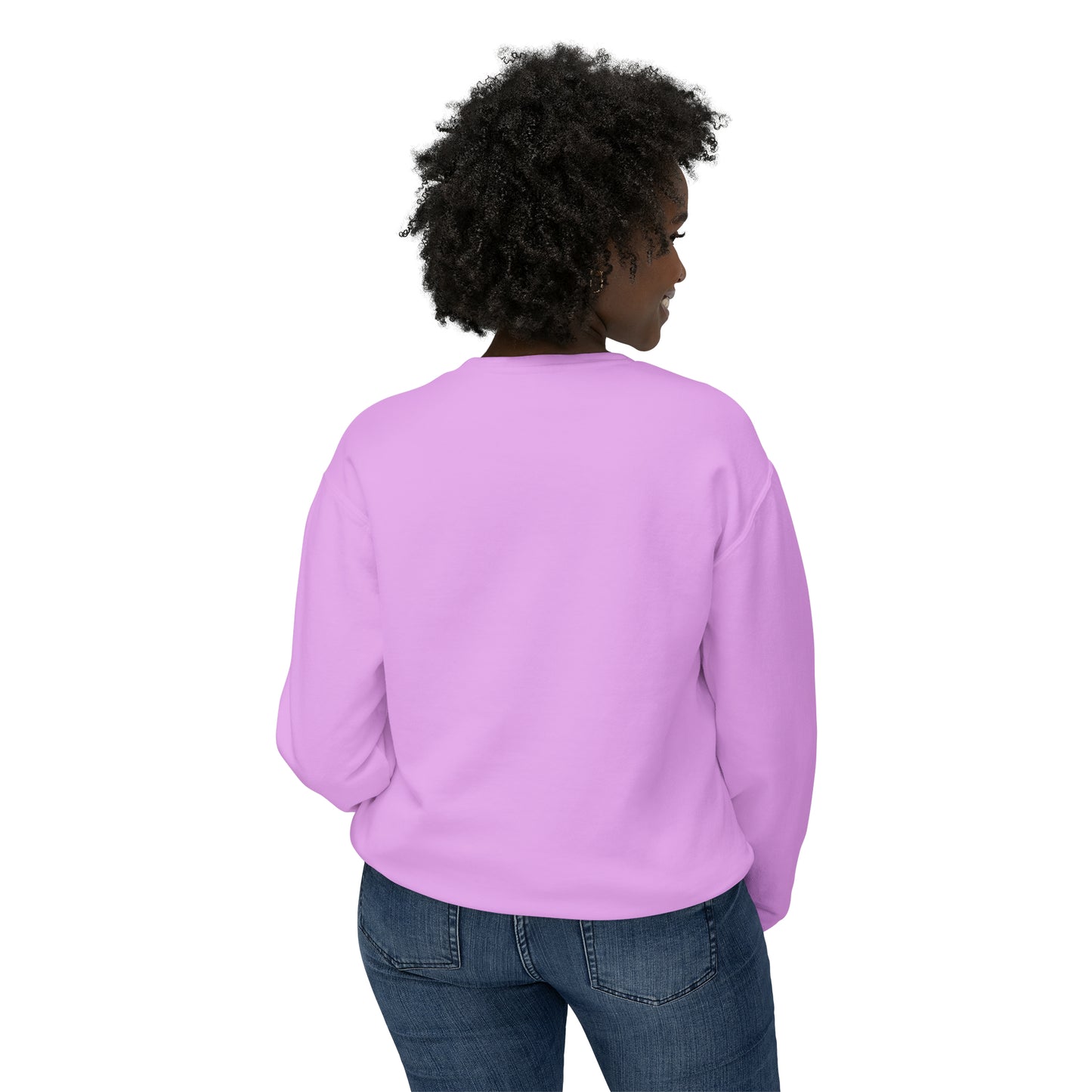 Girl Math Unisex Lightweight Crewneck Sweatshirt