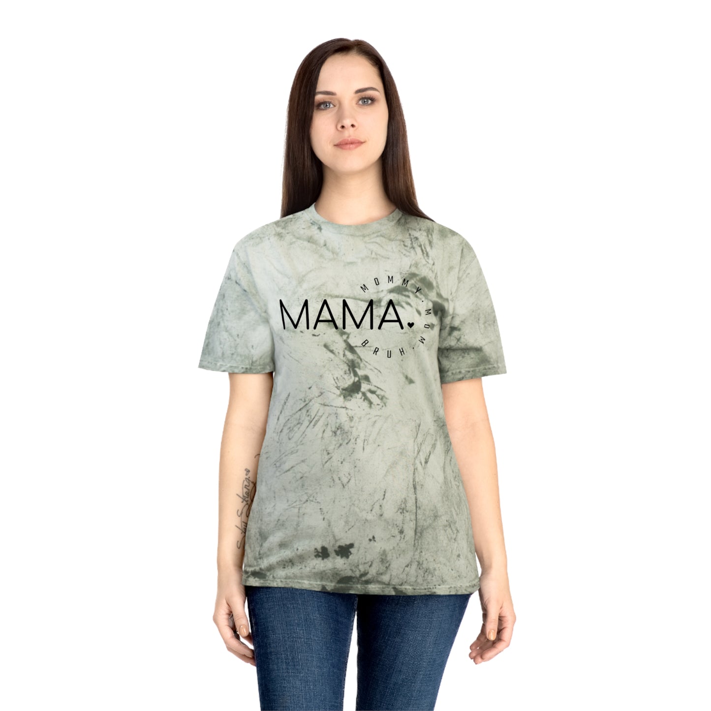 Mama Bruh Unisex Color Blast T-Shirt