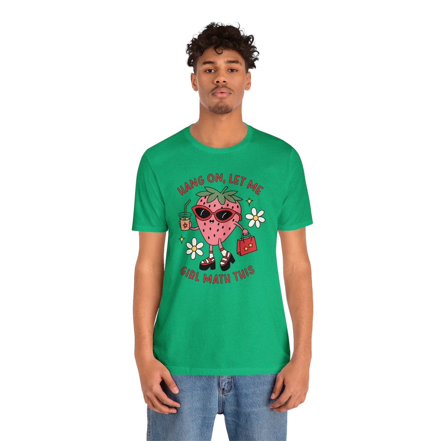 Girl Math Unisex Jersey Short Sleeve Tee