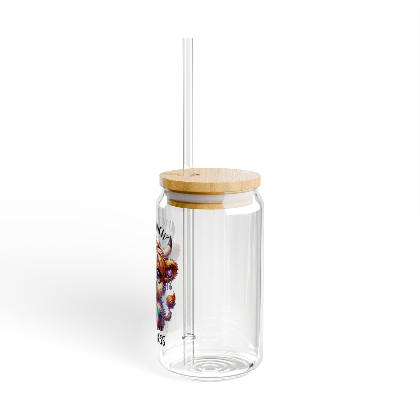 Go Find Less Sipper Glass, 16oz