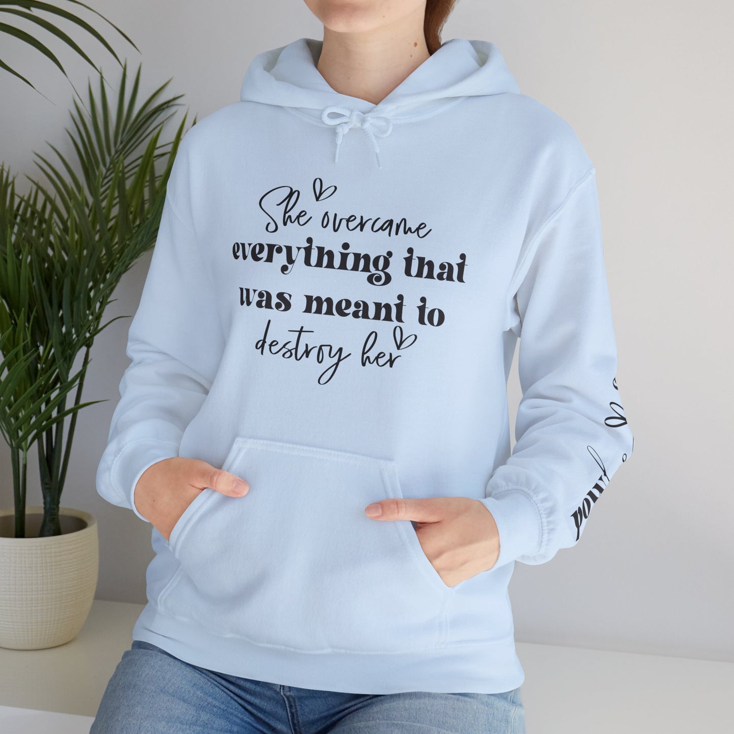 powHERful Unisex Heavy Blend™ Hooded Sweatshirt