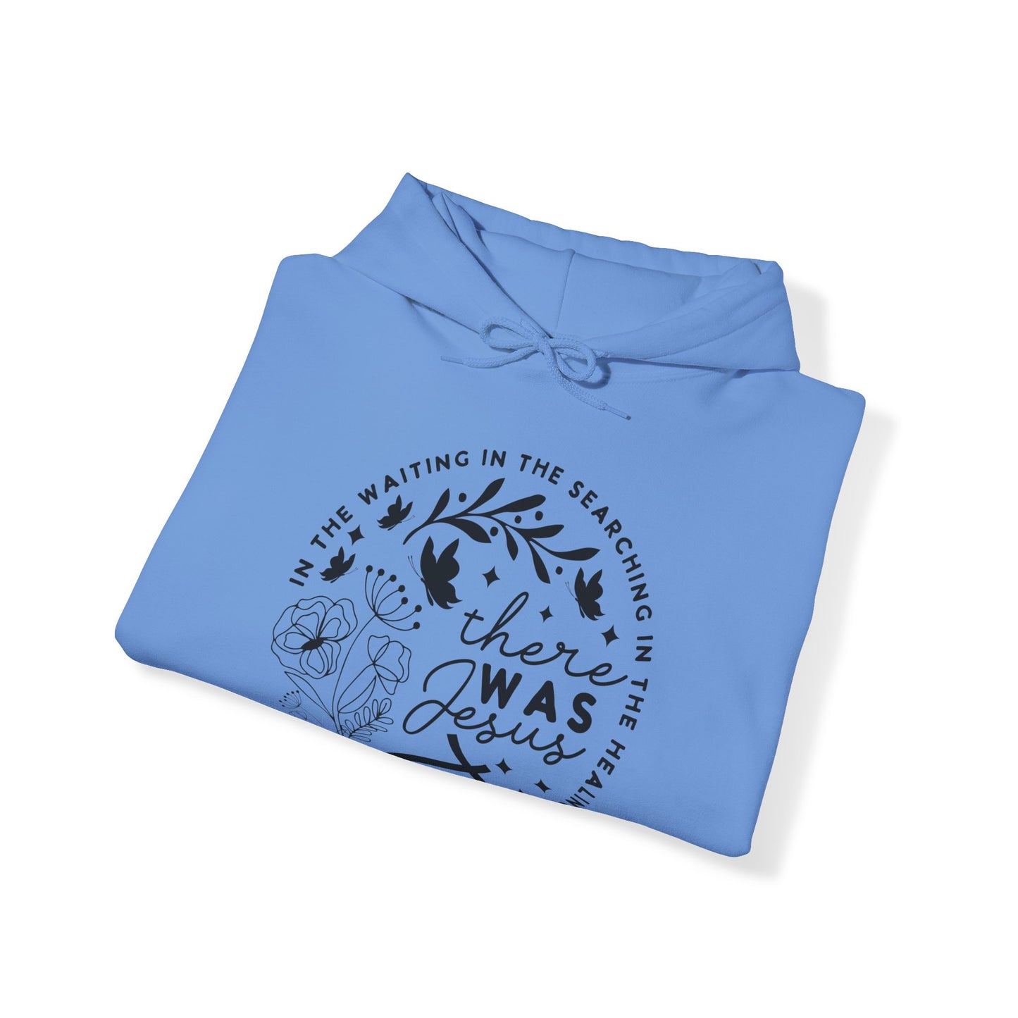 There was Jesus Unisex Heavy Blend™ Hooded Sweatshirt
