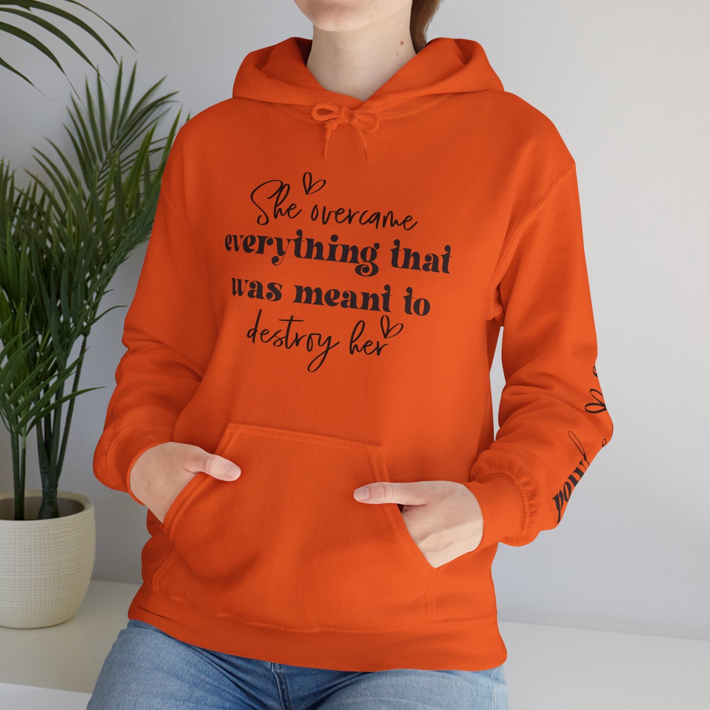 powHERful Unisex Heavy Blend™ Hooded Sweatshirt