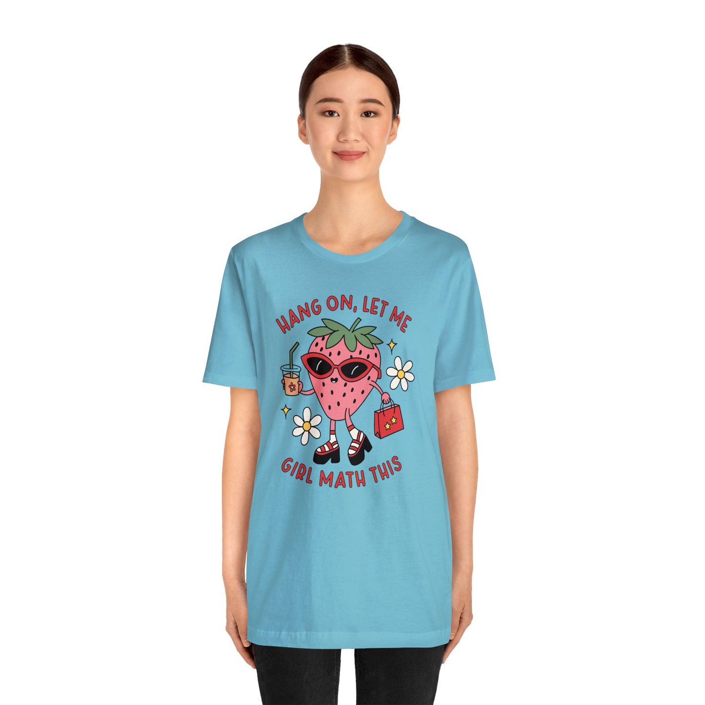 Girl Math Unisex Jersey Short Sleeve Tee