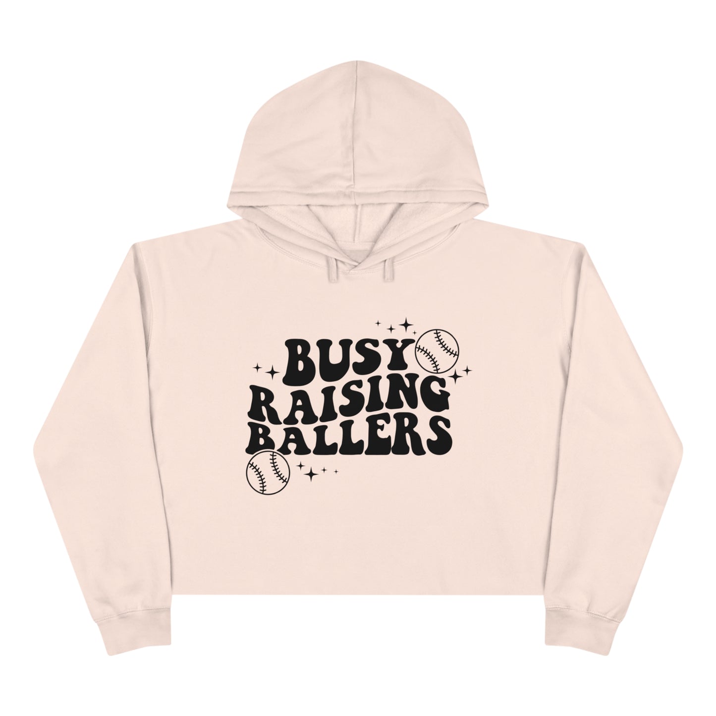 Ballers Crop Hoodie