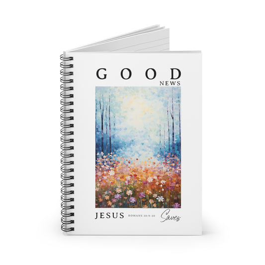 Good News Spiral Notebook - Ruled Line