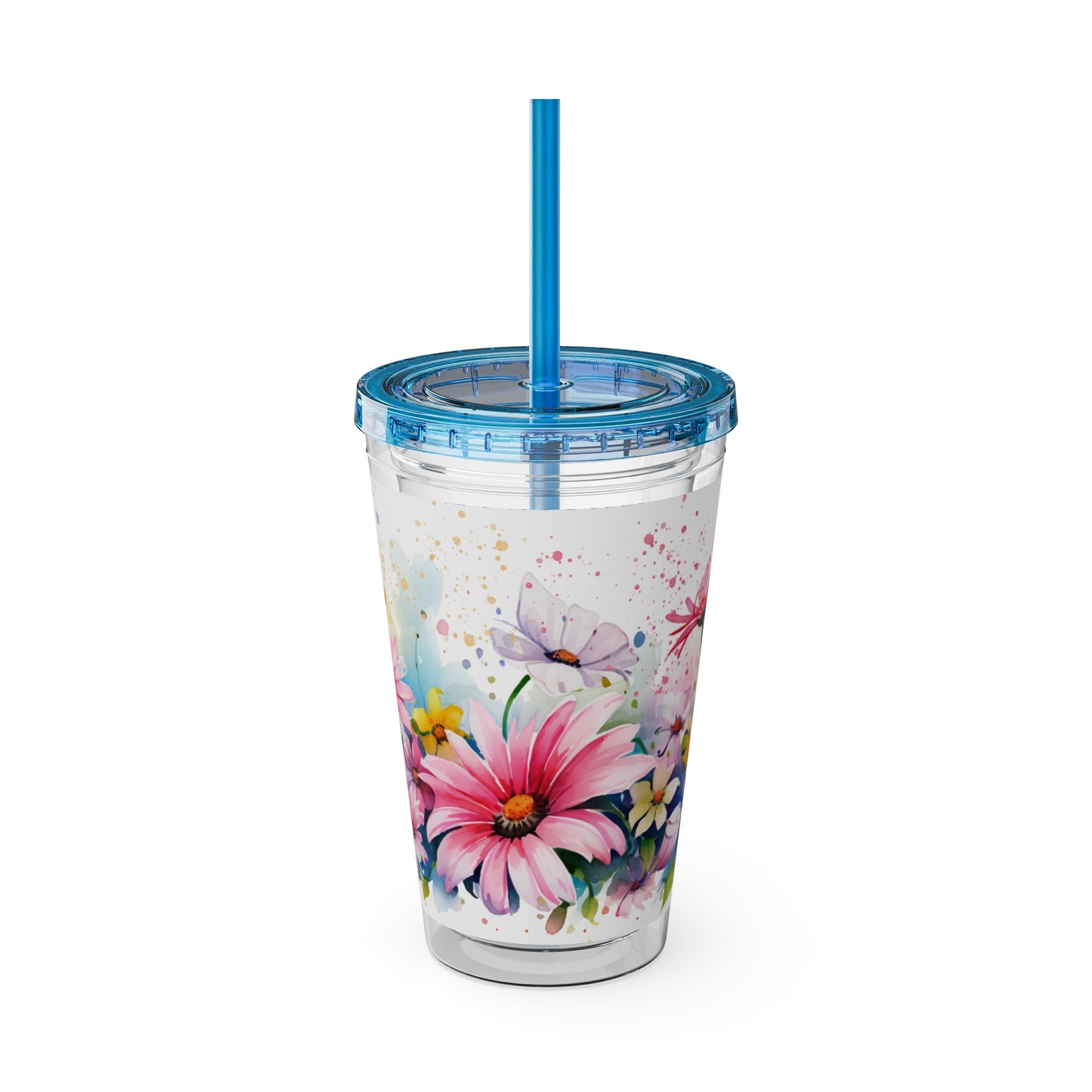 Nana Sunsplash Tumbler with Straw, 16oz