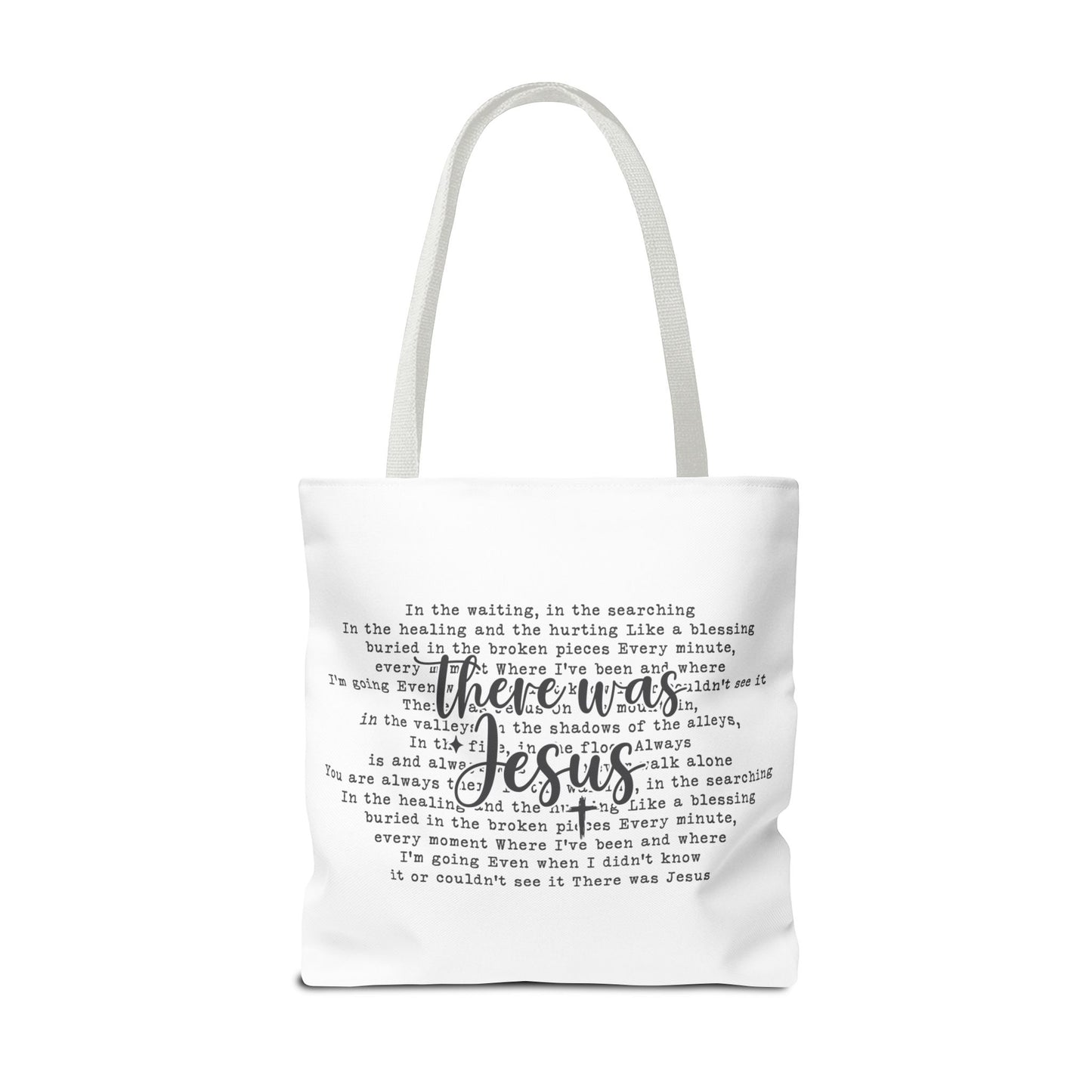 There was Jesus Tote Bag (AOP)