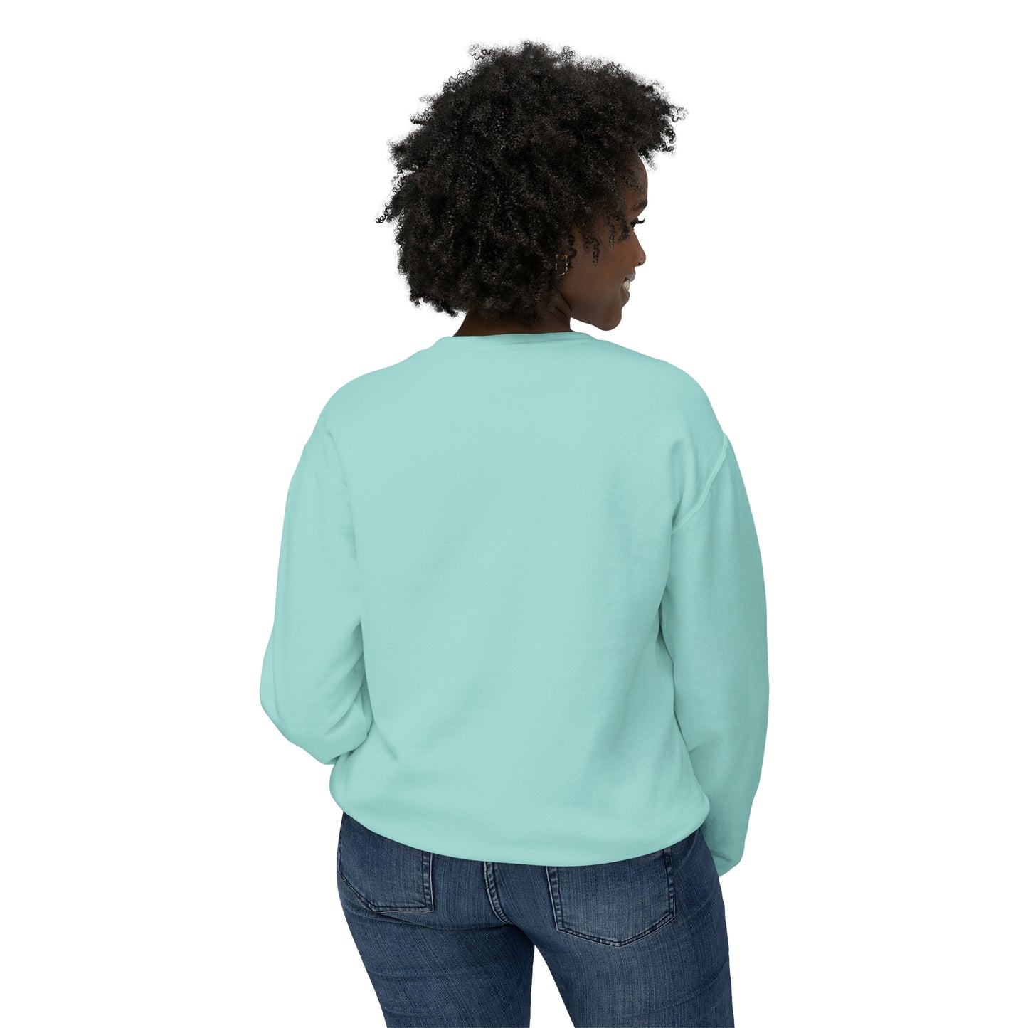 Girl Math Unisex Lightweight Crewneck Sweatshirt