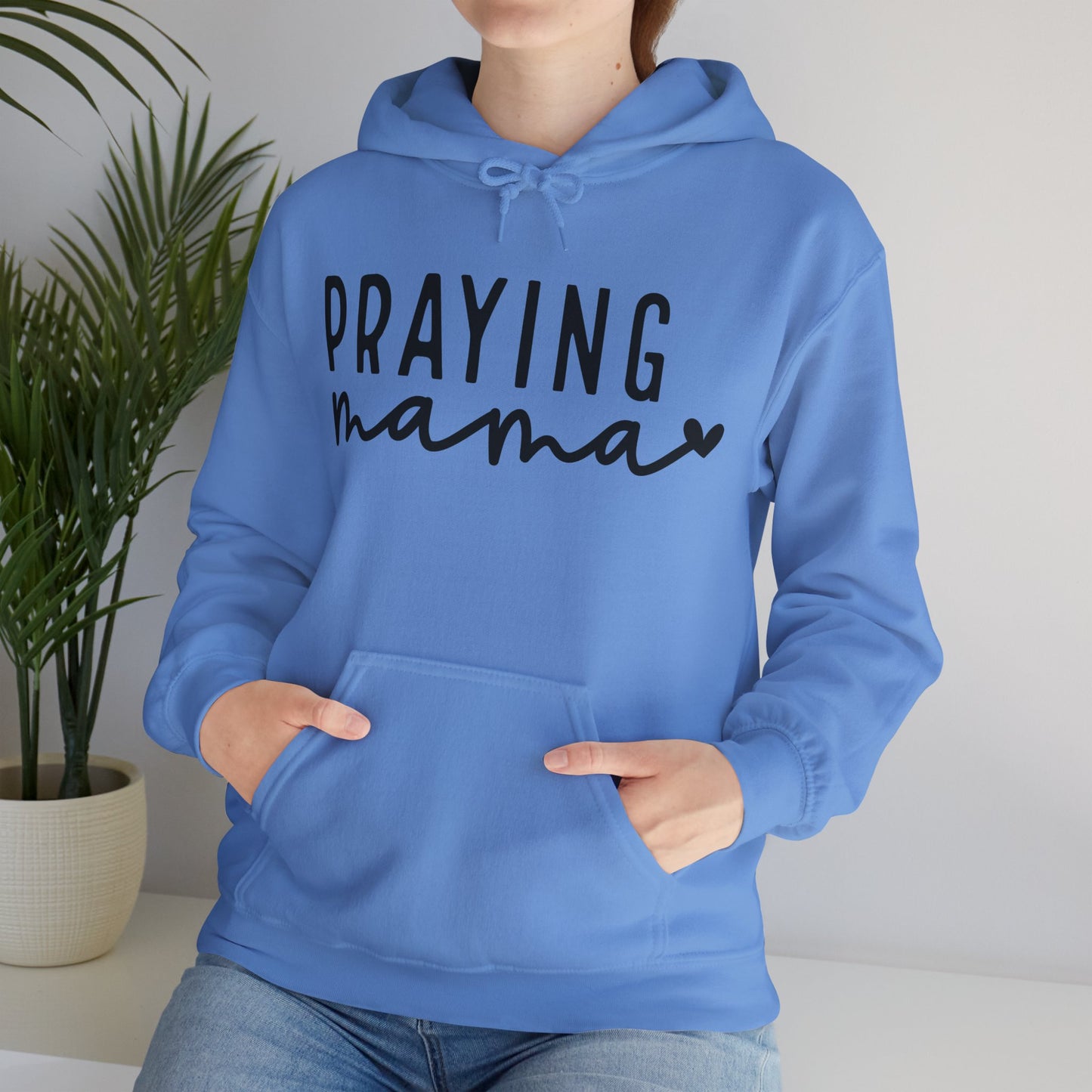 Praying Mama Unisex Heavy Blend™ Hooded Sweatshirt