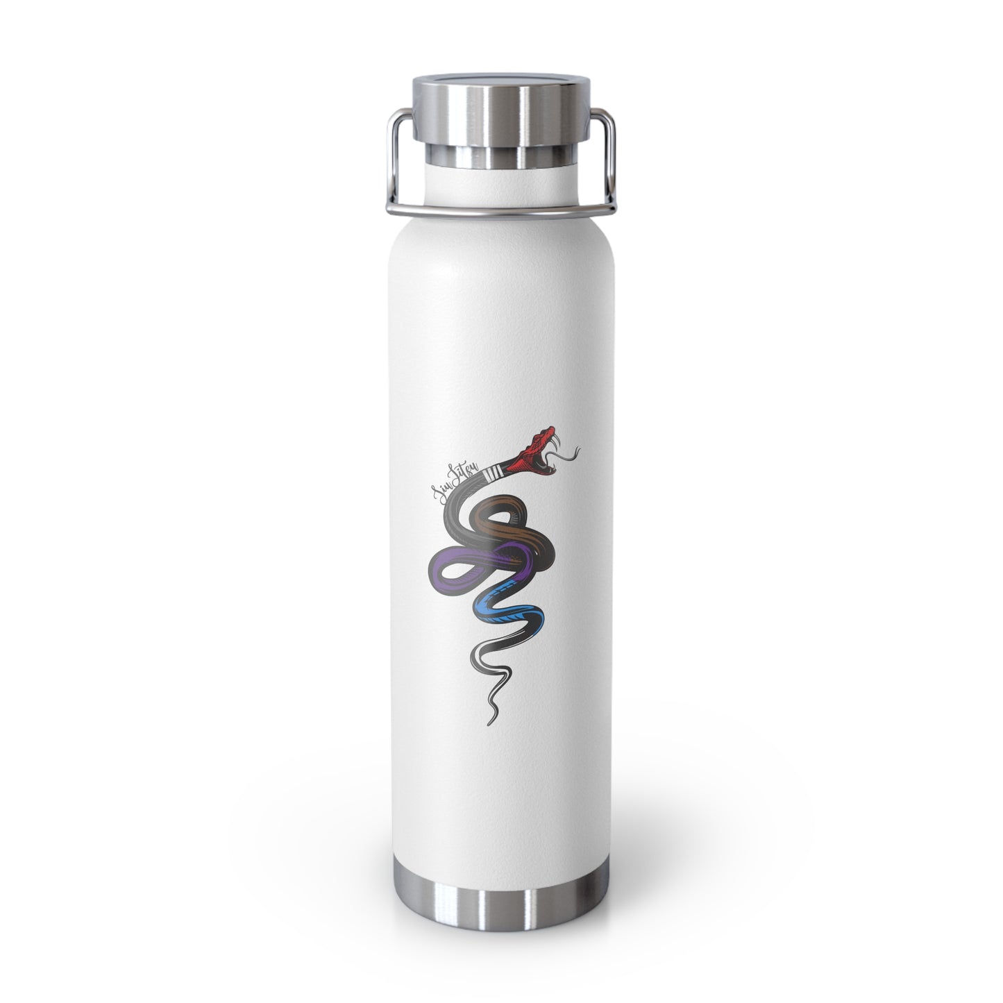 Jiu Jitsu Snake Copper Vacuum Insulated Bottle, 22oz