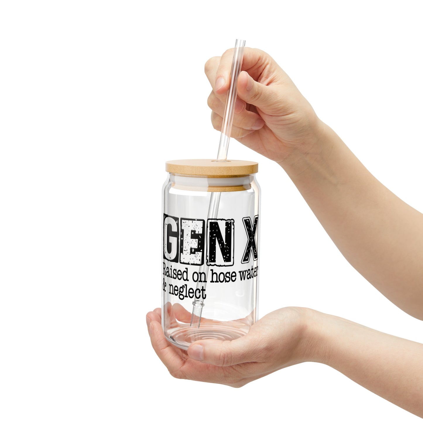 Gen X Sipper Glass, 16oz
