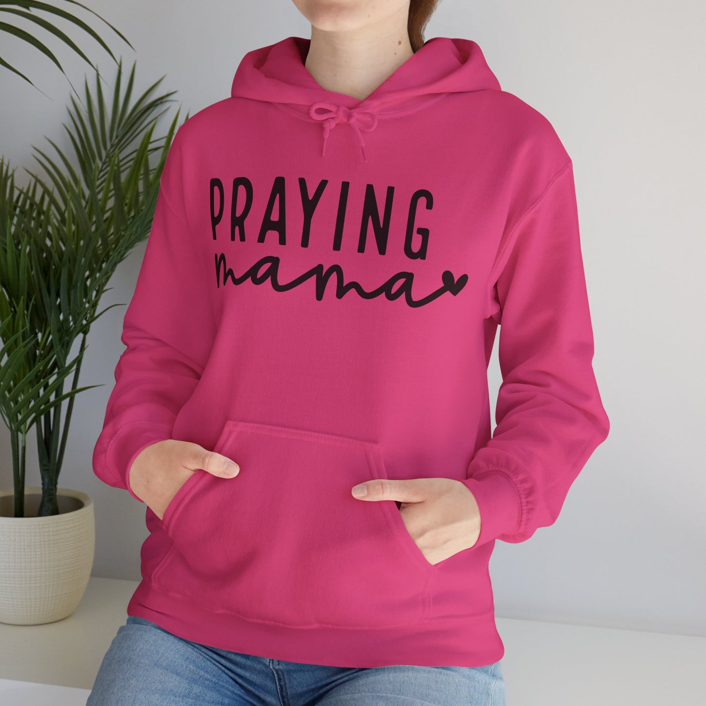 Praying Mama Unisex Heavy Blend™ Hooded Sweatshirt
