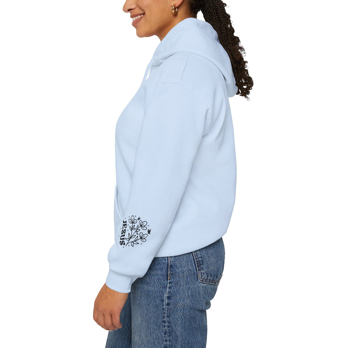 There was Jesus Unisex Heavy Blend™ Hooded Sweatshirt