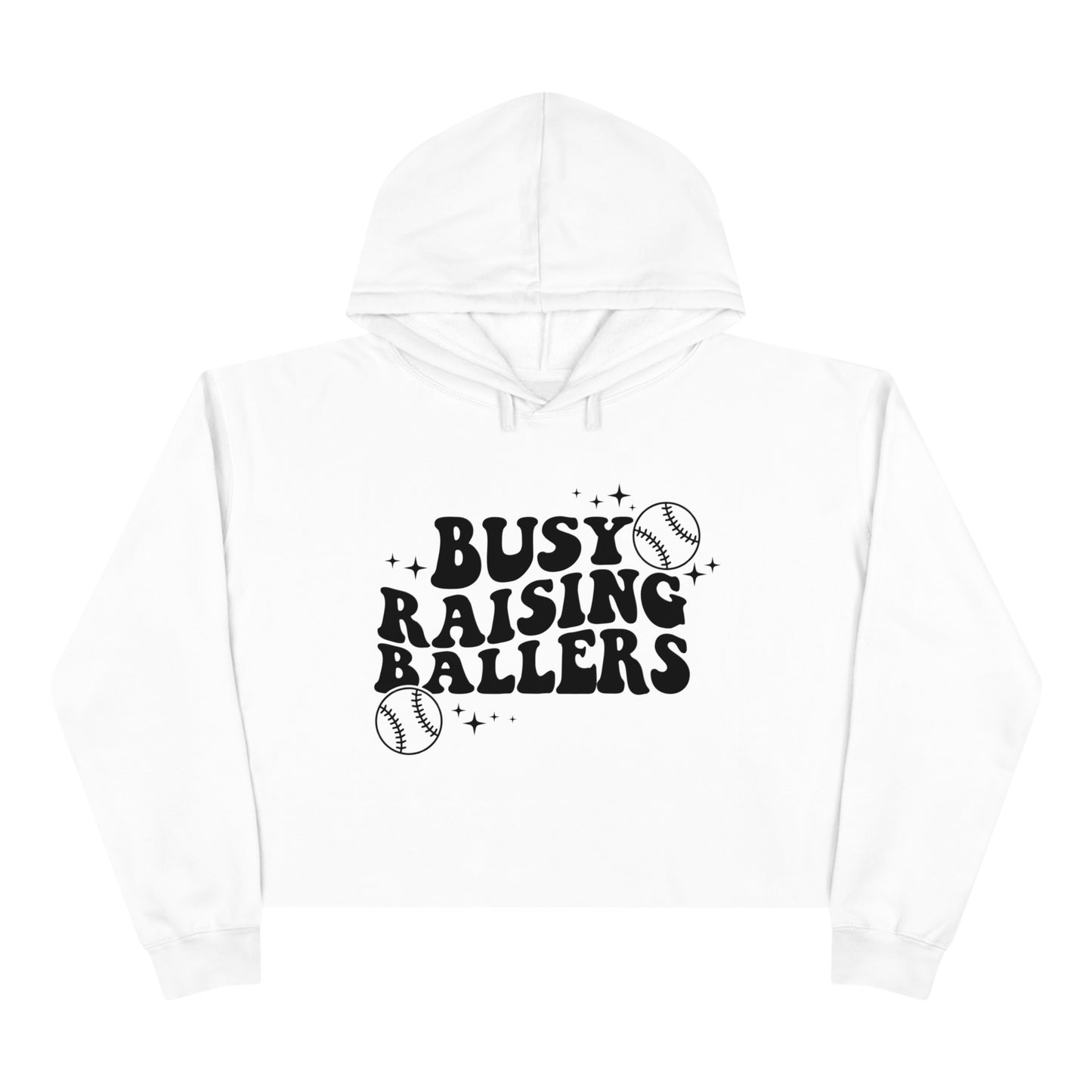 Ballers Crop Hoodie