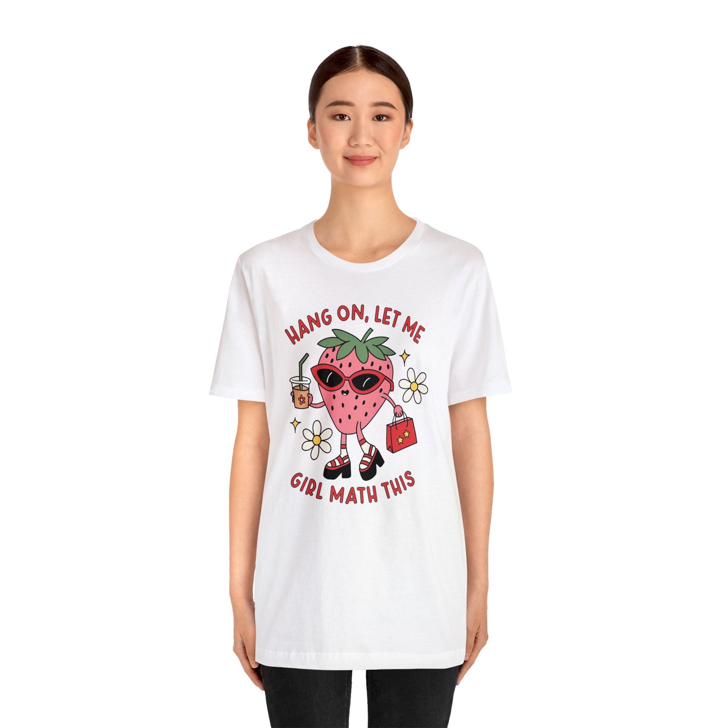 Girl Math Unisex Jersey Short Sleeve Tee