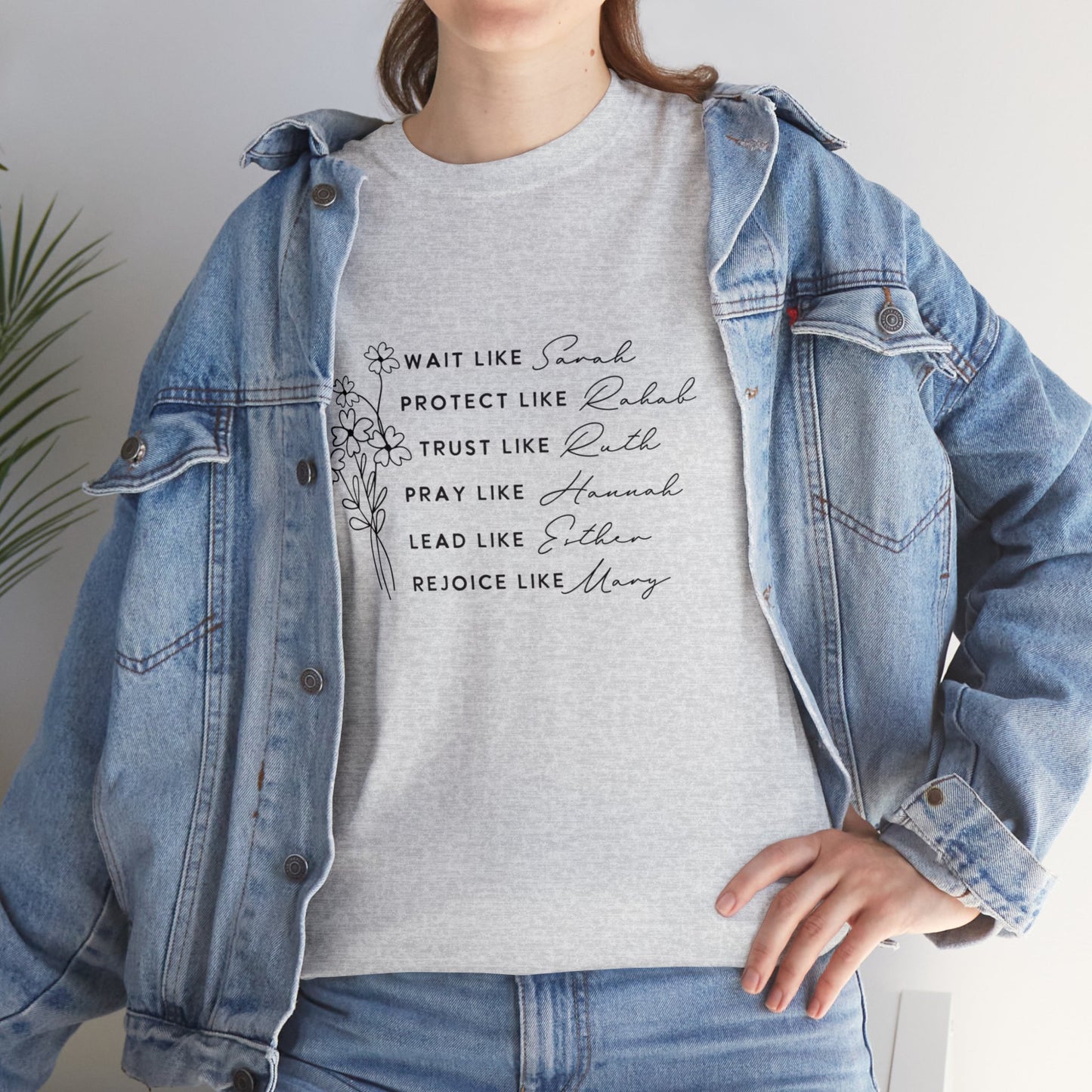 Women of the Bible Unisex Heavy Cotton Tee