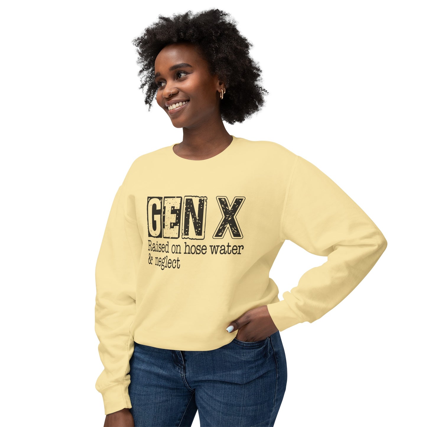 Gen X Unisex Lightweight Crewneck Sweatshirt