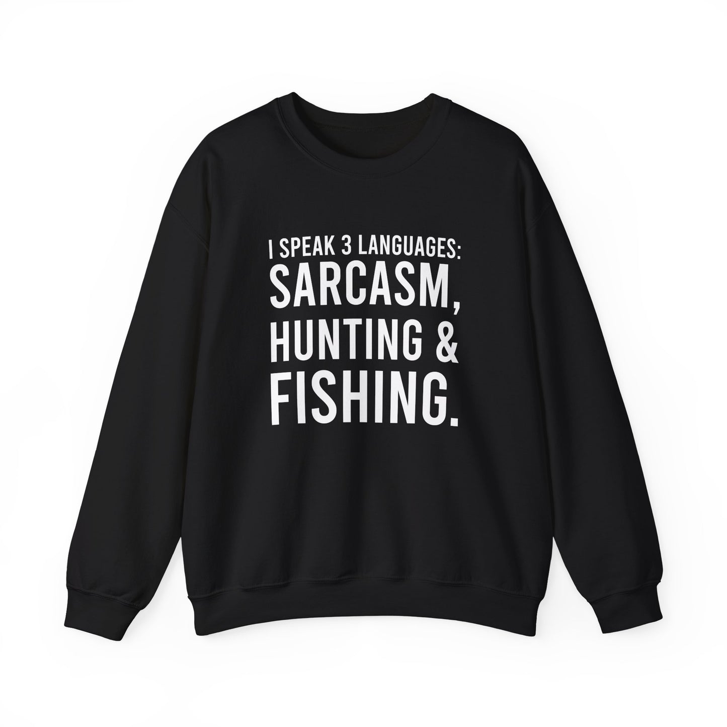 3 languages Unisex Heavy Blend™ Crewneck Sweatshirt