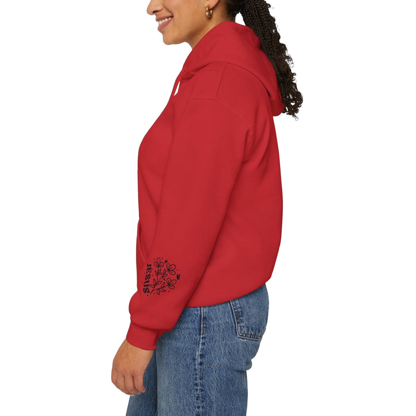 There was Jesus Unisex Heavy Blend™ Hooded Sweatshirt