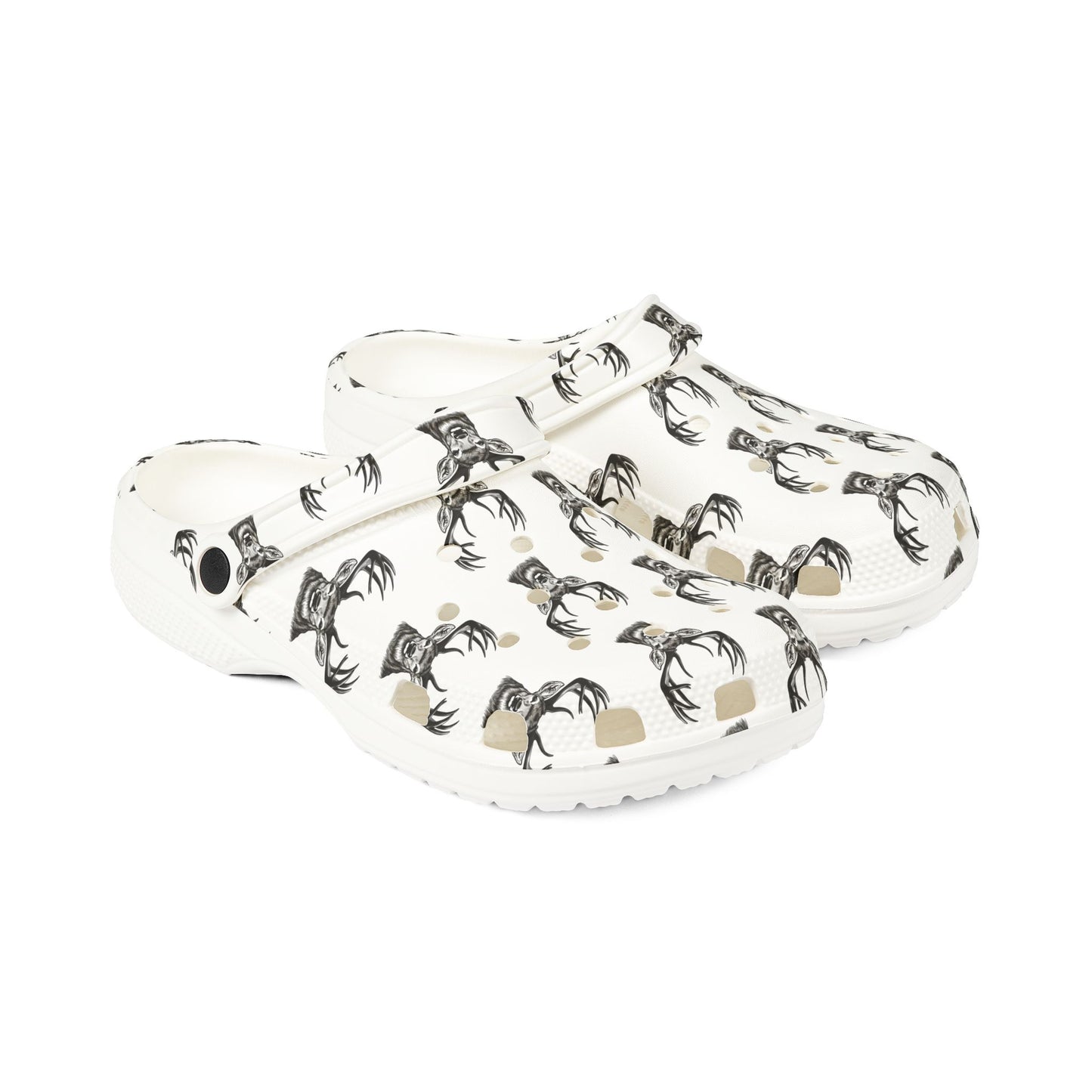 Whitetail EVA Foam Rubber Shoes (AOP)