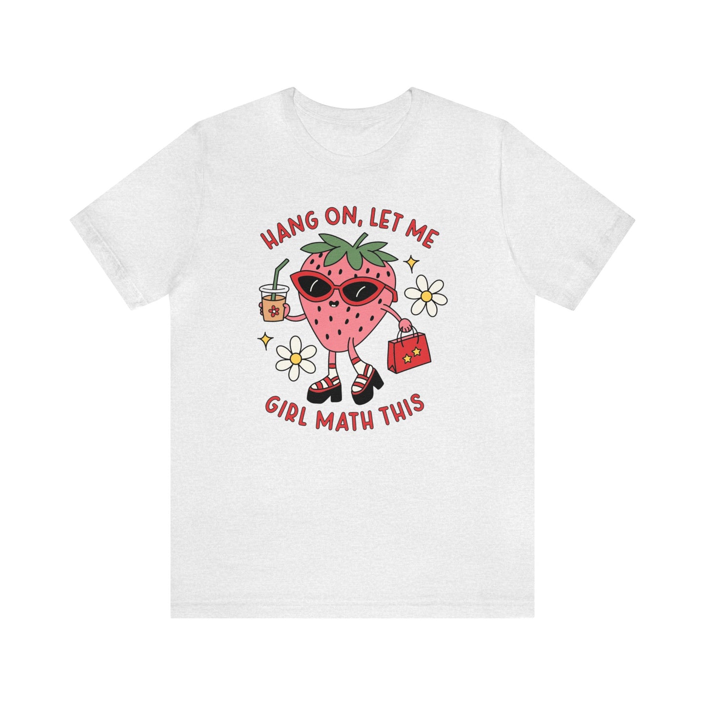 Girl Math Unisex Jersey Short Sleeve Tee