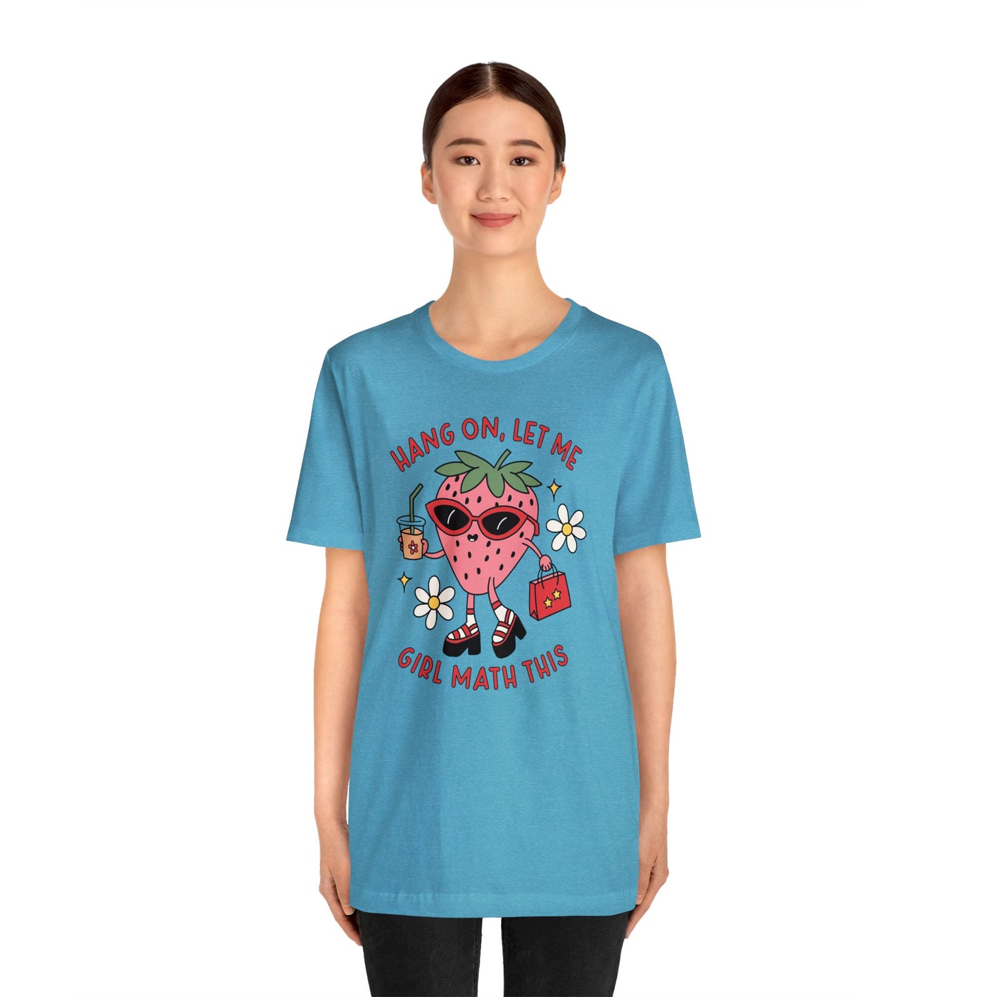 Girl Math Unisex Jersey Short Sleeve Tee