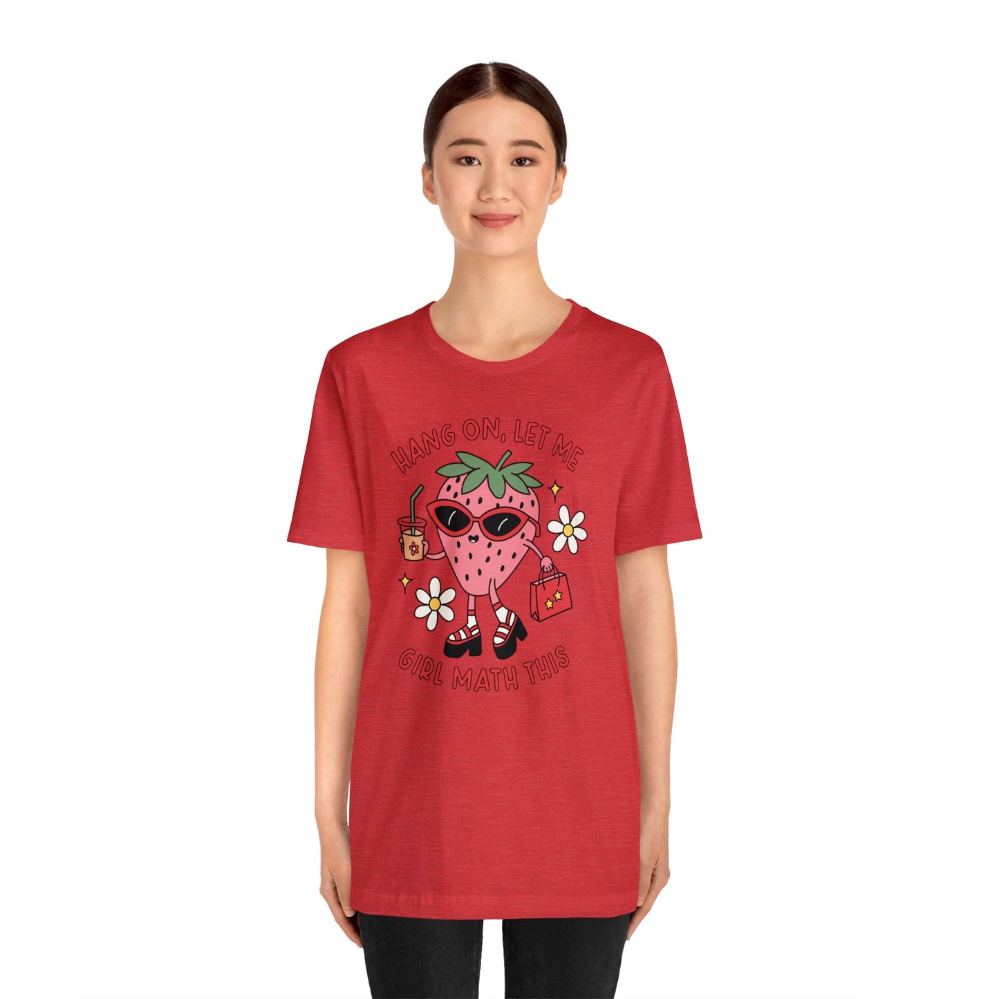 Girl Math Unisex Jersey Short Sleeve Tee