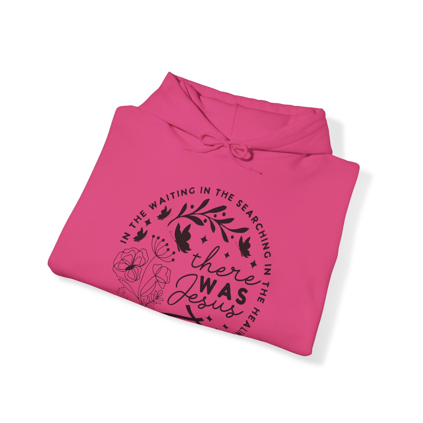 There was Jesus Unisex Heavy Blend™ Hooded Sweatshirt