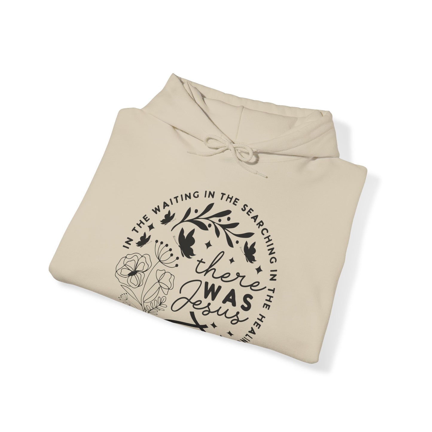 There was Jesus Unisex Heavy Blend™ Hooded Sweatshirt