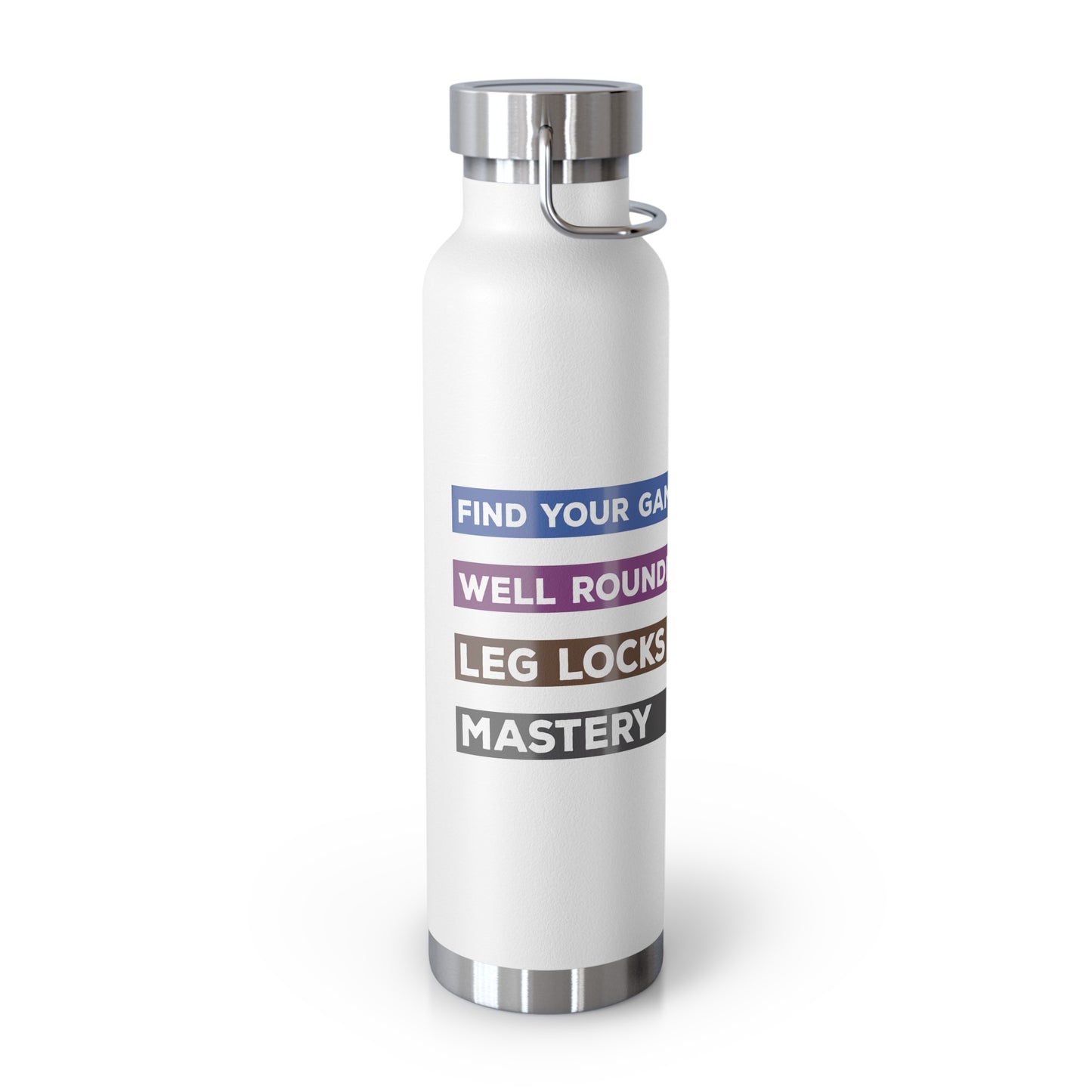 Jiu Jitsu Belts Copper Vacuum Insulated Bottle, 22oz