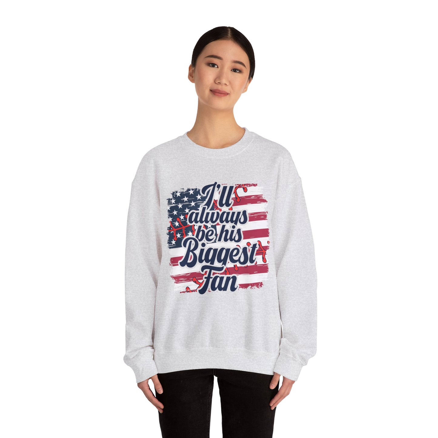 Biggest Fan Unisex Heavy Blend™ Crewneck Sweatshirt