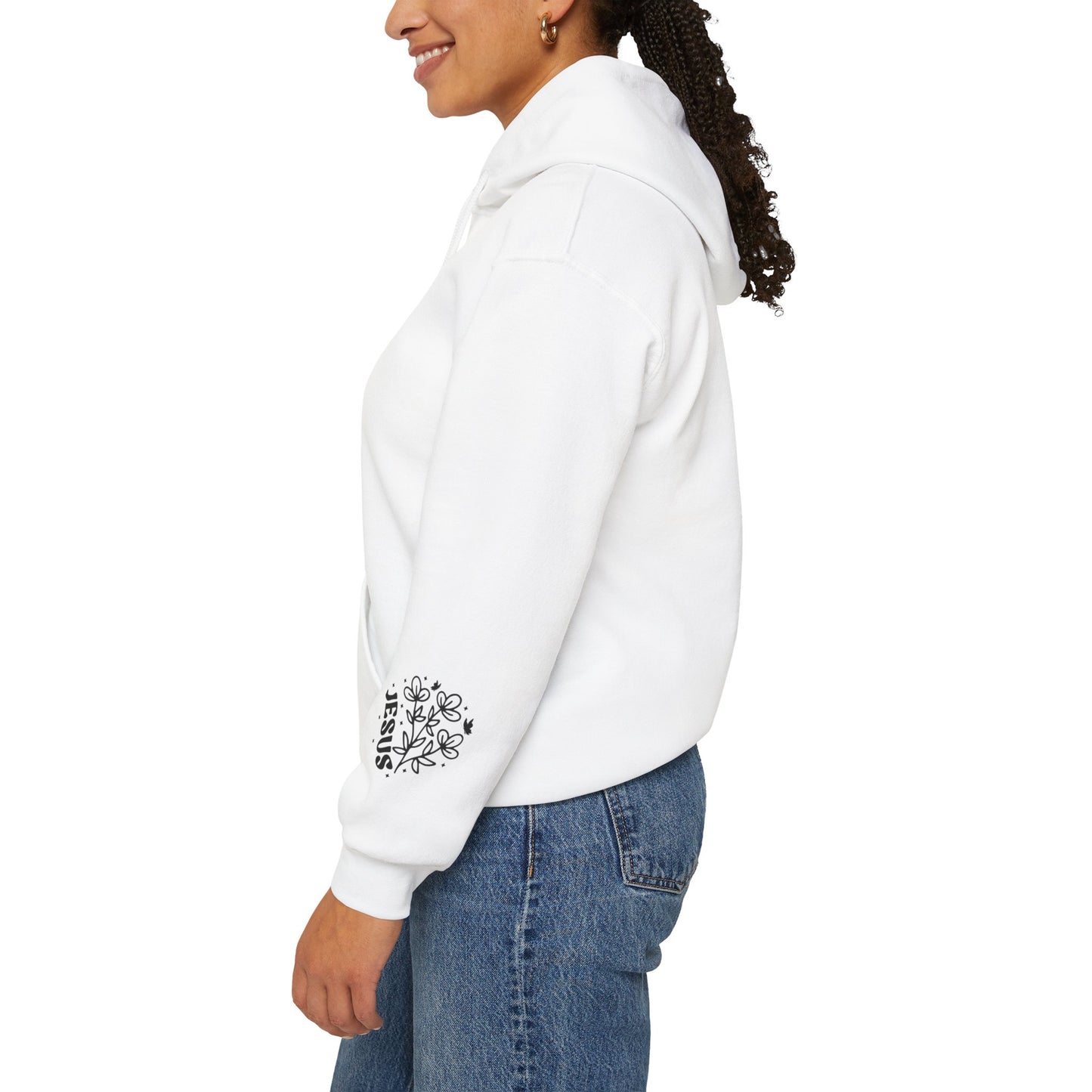 There was Jesus Unisex Heavy Blend™ Hooded Sweatshirt