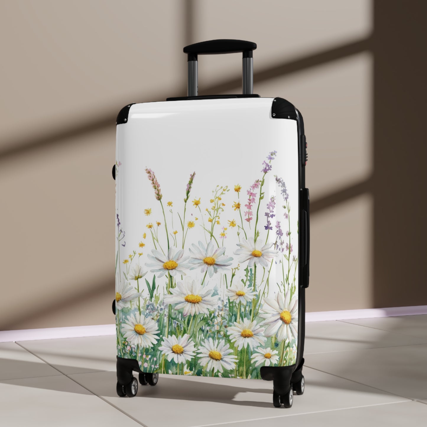 Daisy Do Travel Suitcase - Spring Bloom Design for Adventurers