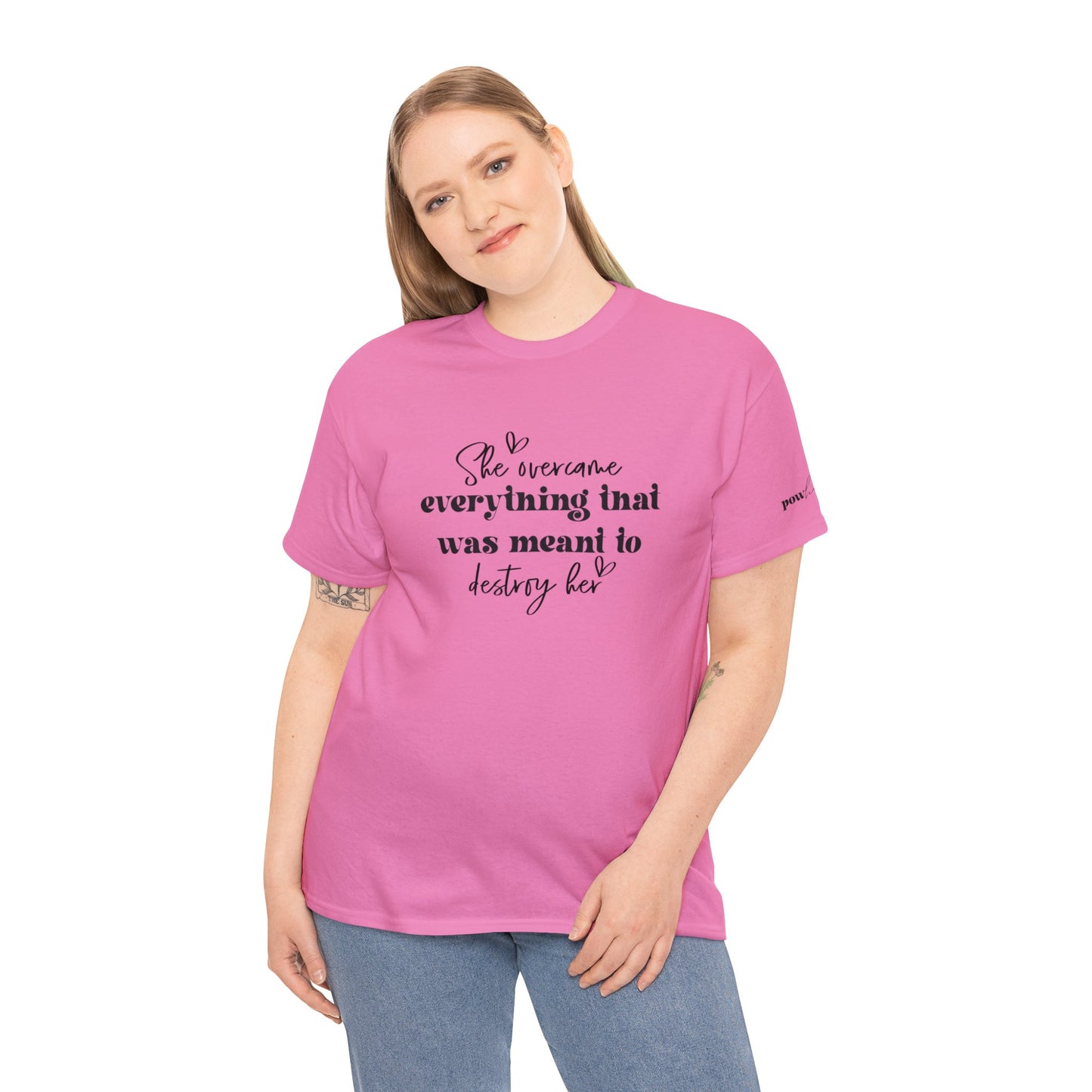 PowHERful Unisex Heavy Cotton Tee