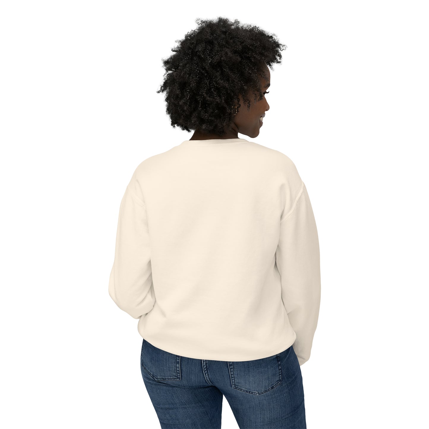 Girl Math Unisex Lightweight Crewneck Sweatshirt