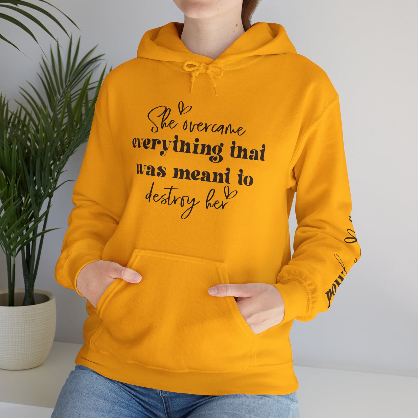 powHERful Unisex Heavy Blend™ Hooded Sweatshirt