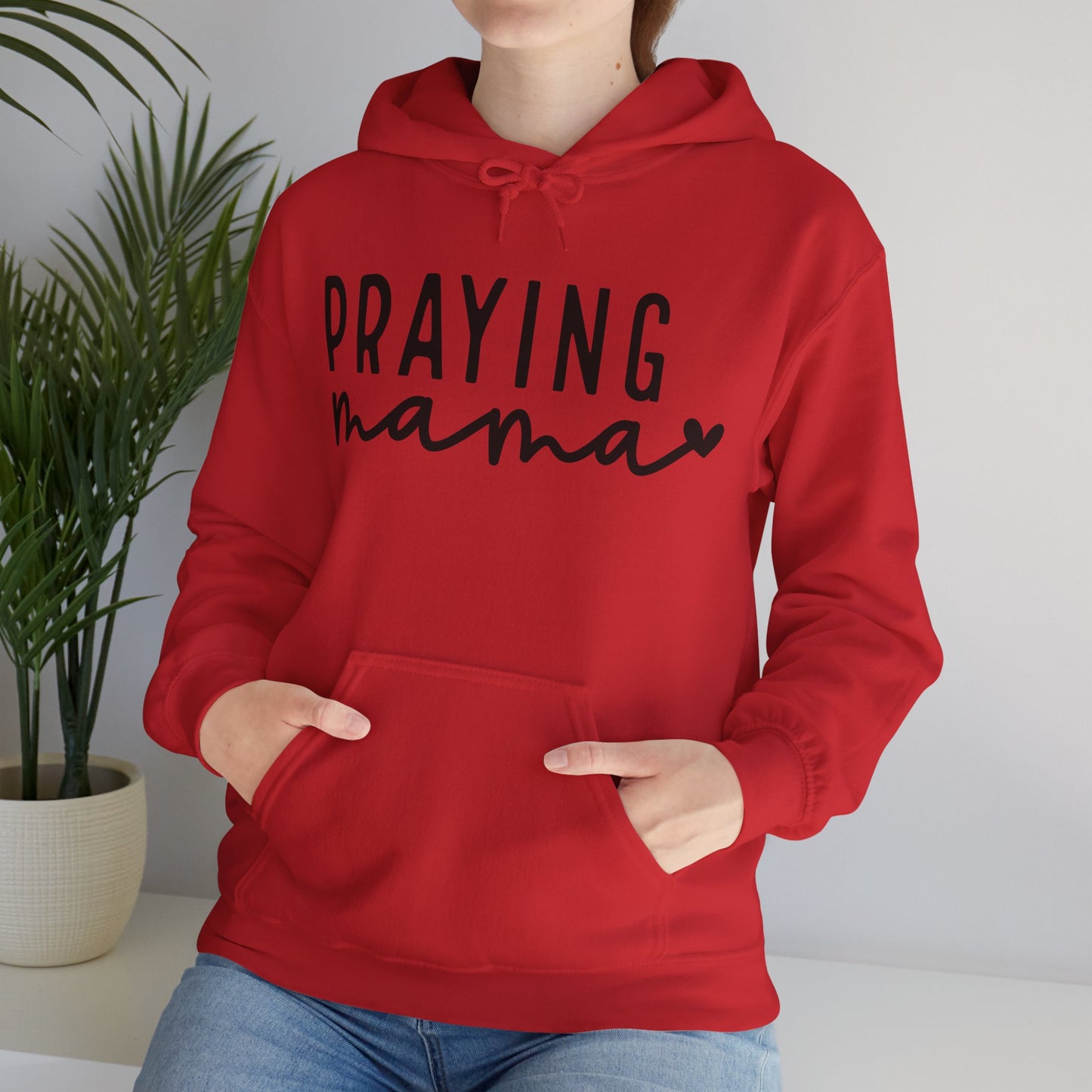 Praying Mama Unisex Heavy Blend™ Hooded Sweatshirt