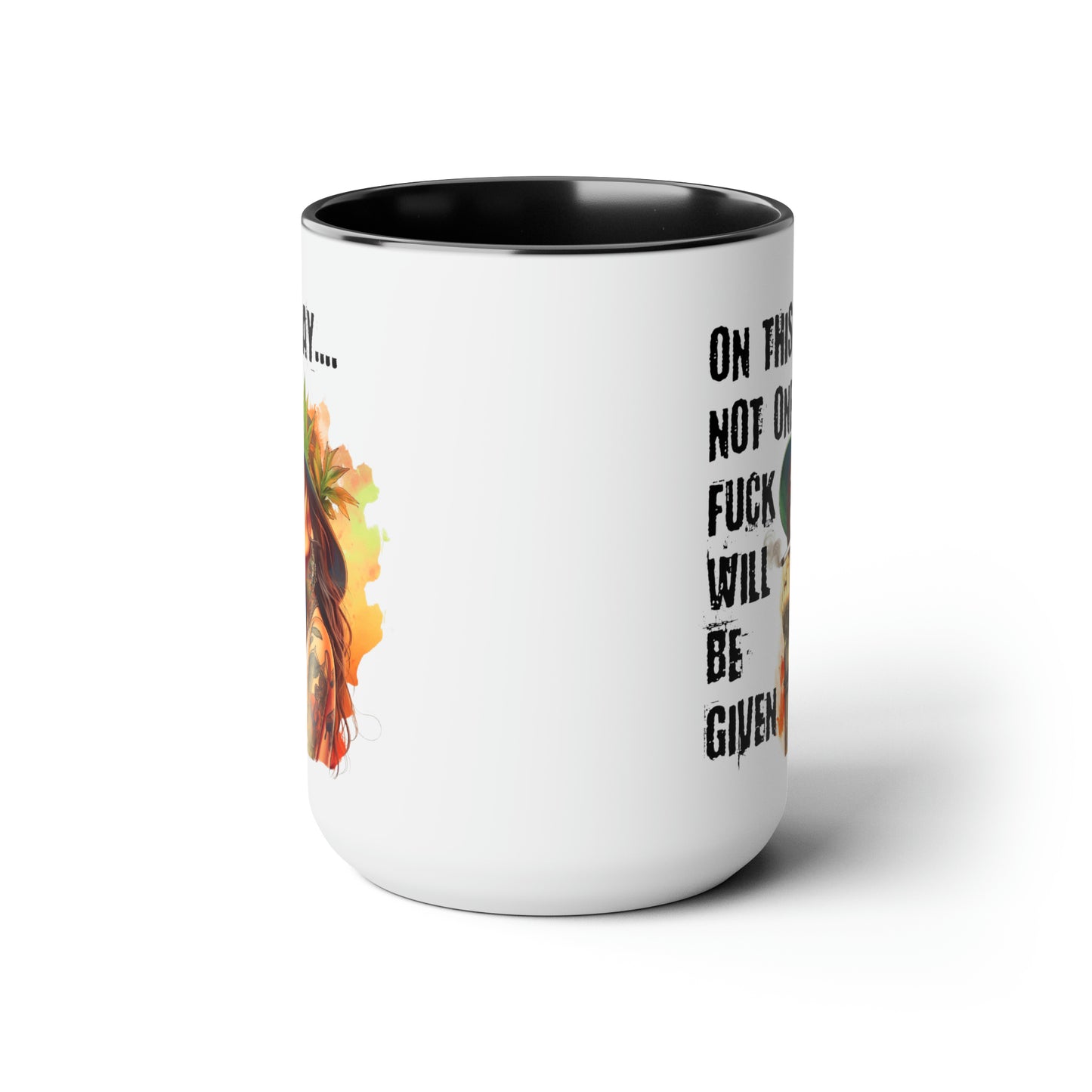 On This Day Two-Tone Coffee Mugs, 15oz