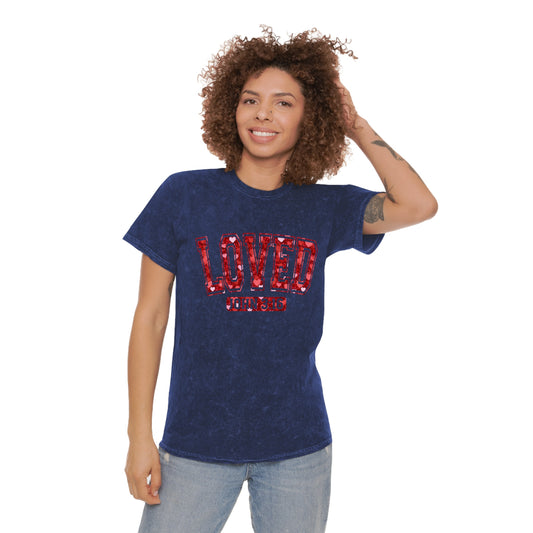 Loved Unisex Mineral Wash T-Shirt