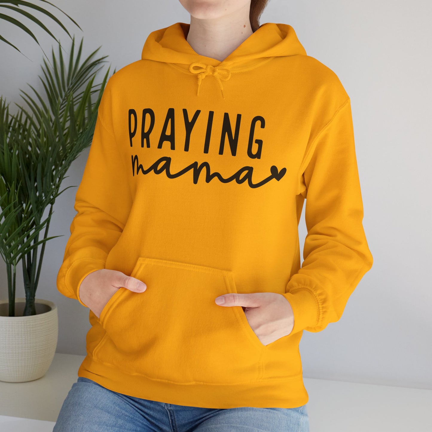 Praying Mama Unisex Heavy Blend™ Hooded Sweatshirt