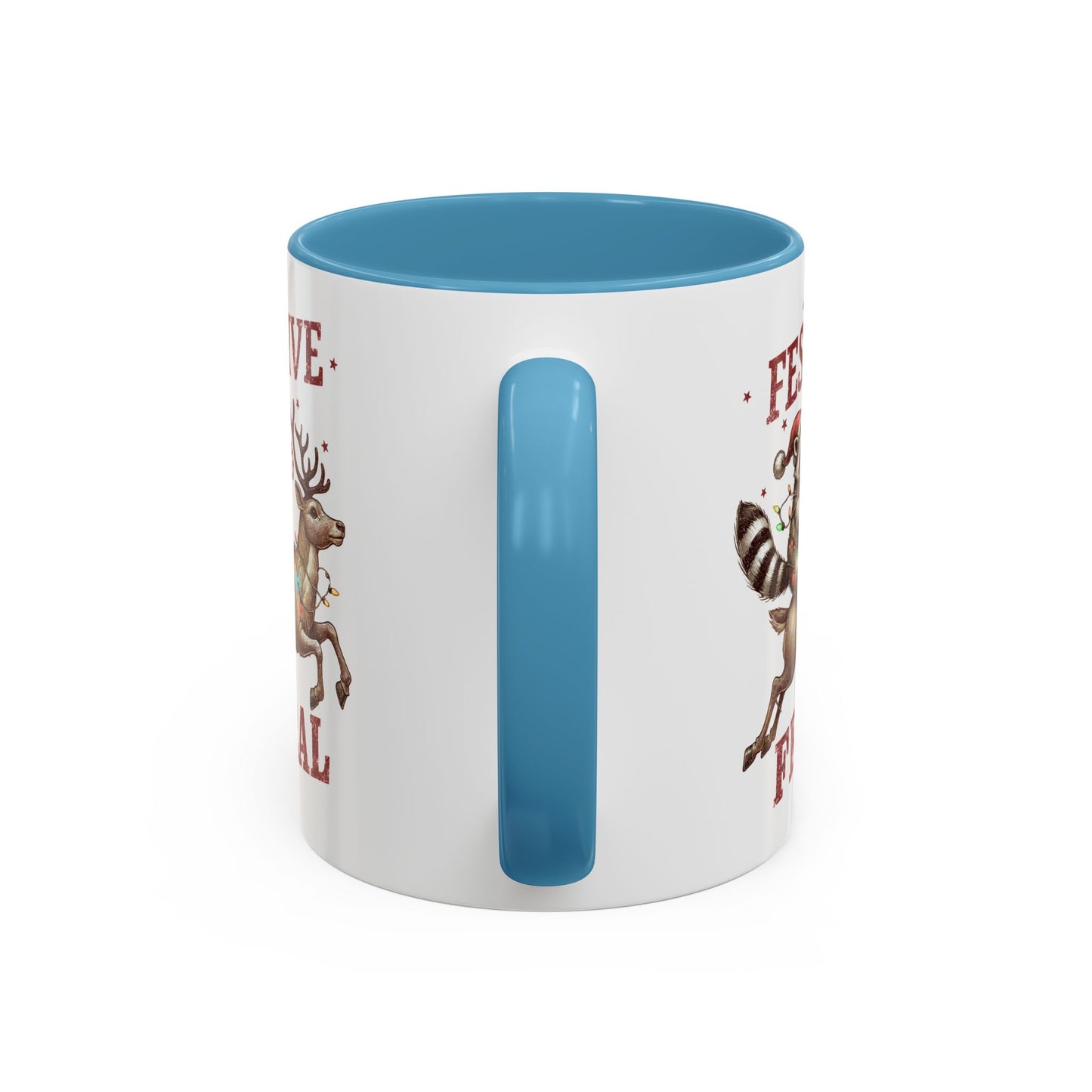 Festive but Feral Accent Coffee Mug (11, 15oz)