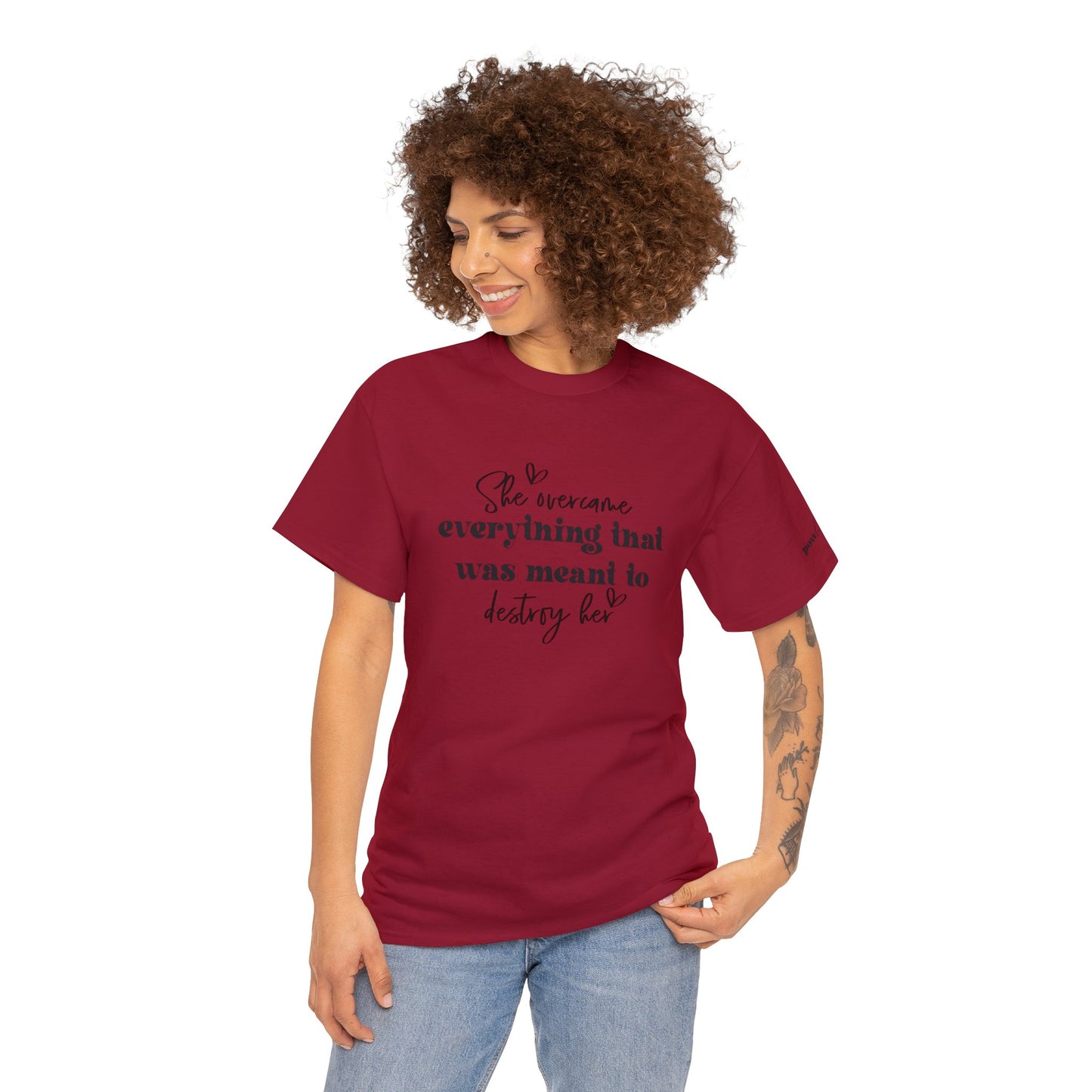 PowHERful Unisex Heavy Cotton Tee