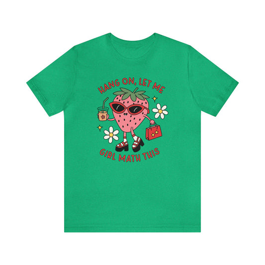Girl Math Unisex Jersey Short Sleeve Tee