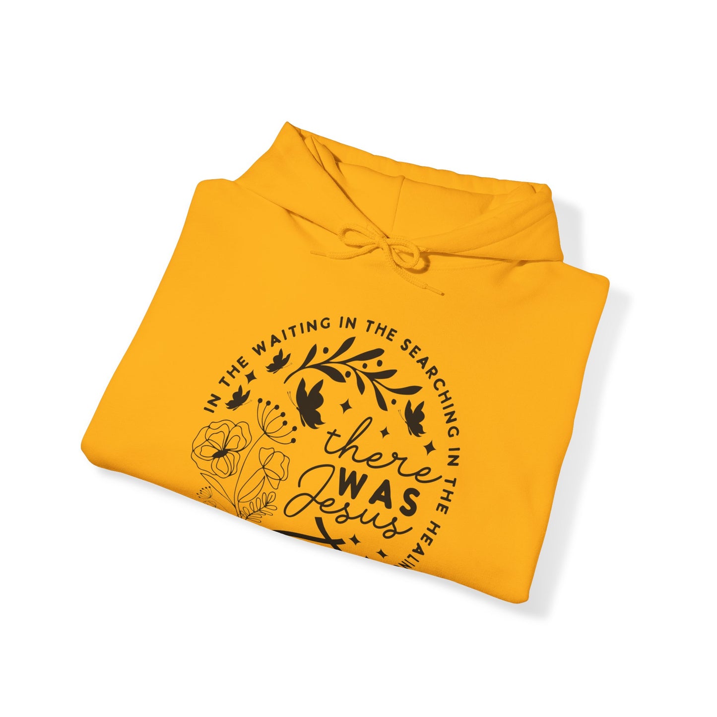 There was Jesus Unisex Heavy Blend™ Hooded Sweatshirt