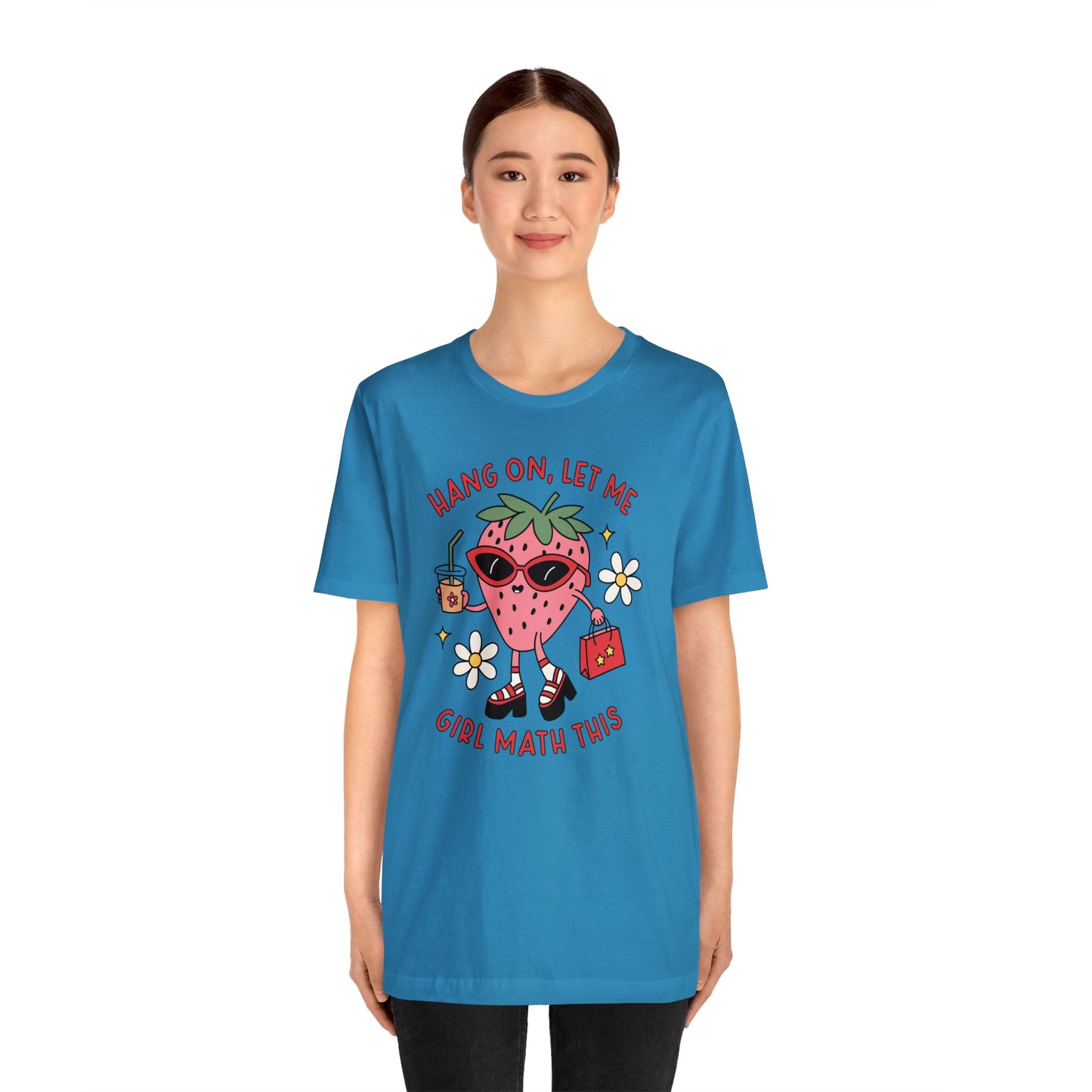 Girl Math Unisex Jersey Short Sleeve Tee