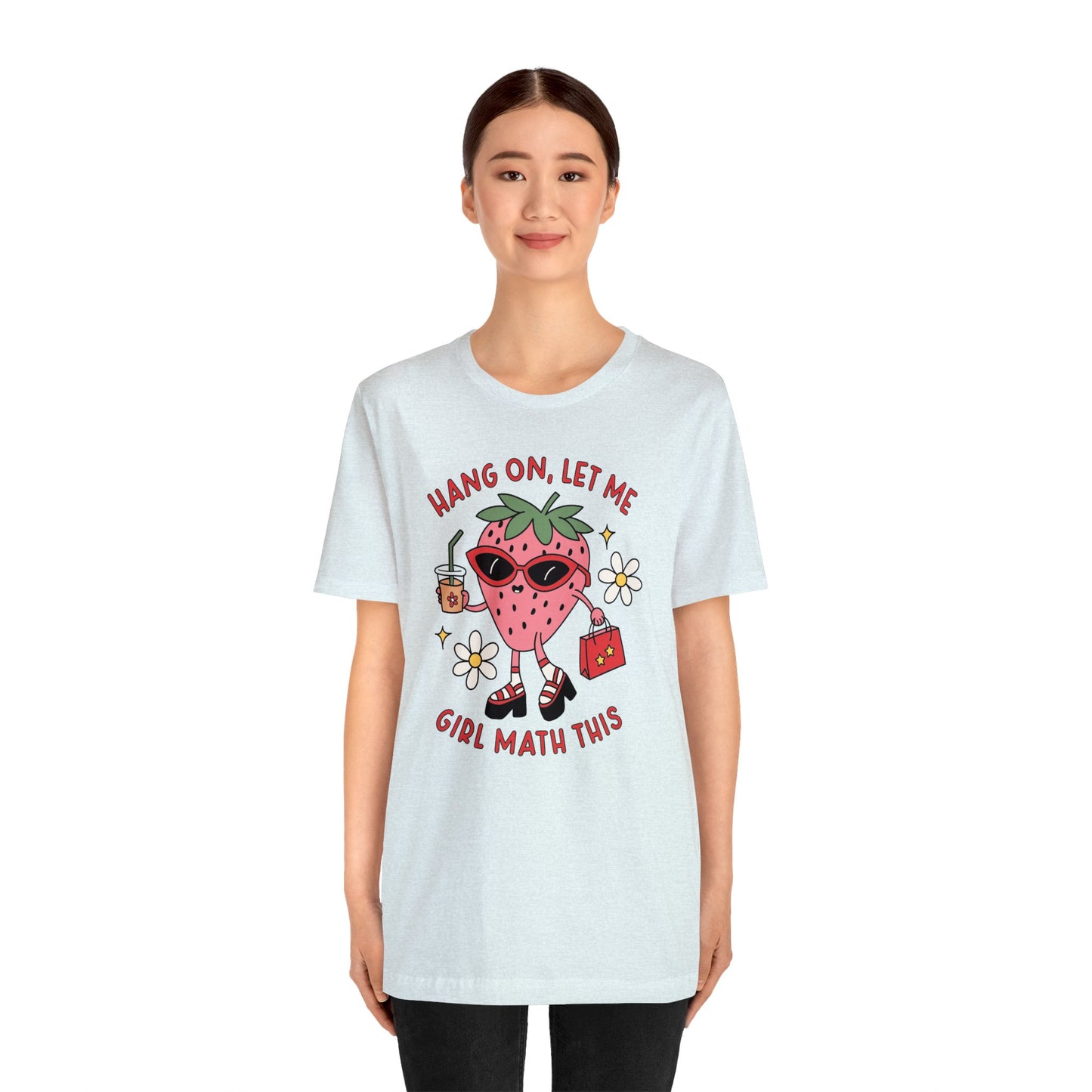 Girl Math Unisex Jersey Short Sleeve Tee