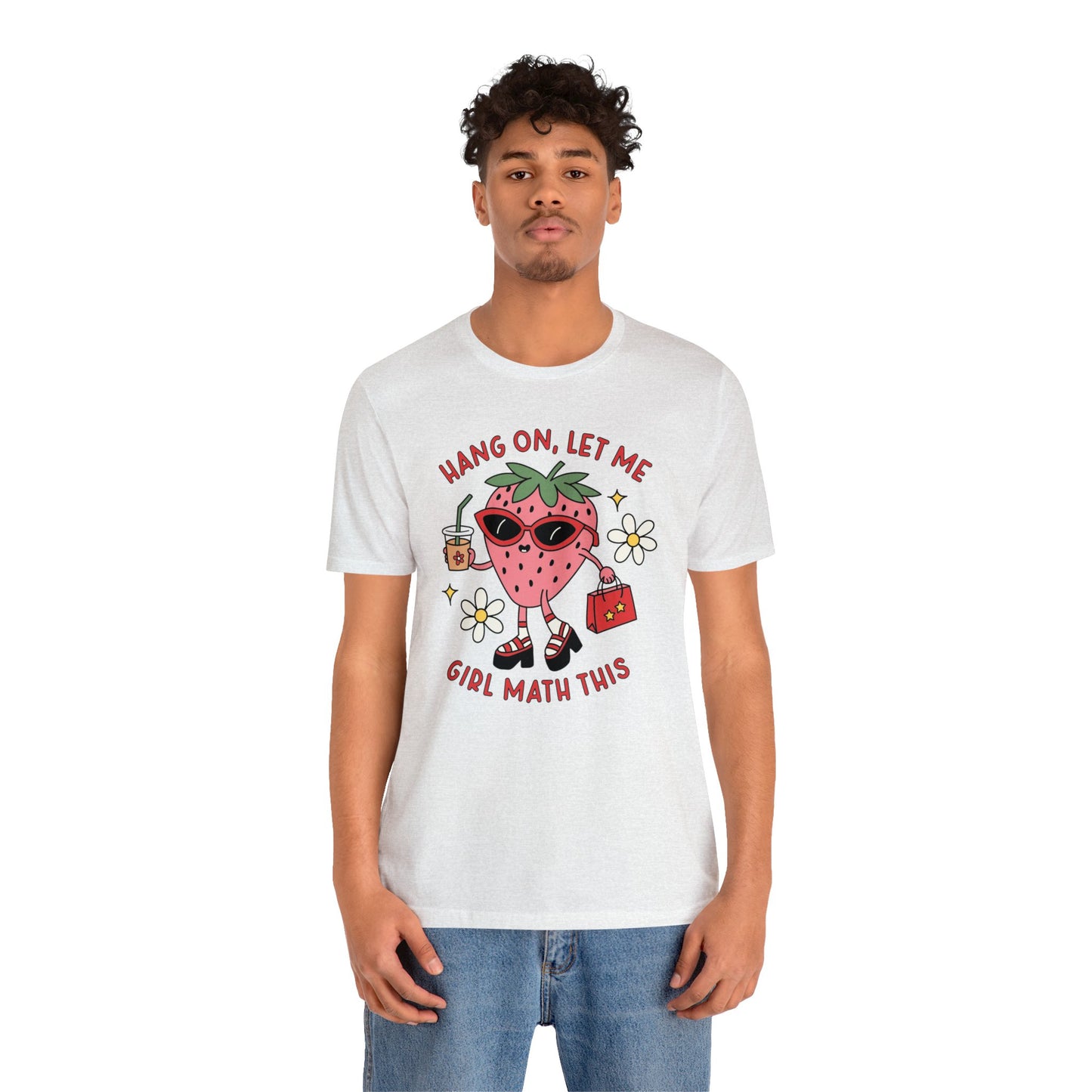Girl Math Unisex Jersey Short Sleeve Tee